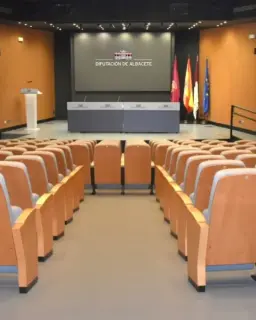 Cartel de Gala XVI Edición Premios Solidarios en Salón de Actos de la Diputación de Albacete