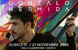 Cartel de Gonzalo Hermida en Sala Clandestino
