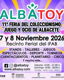 Cartel de 11ª Edición AlbaToy en IFAB – Institución Ferial de Albacete