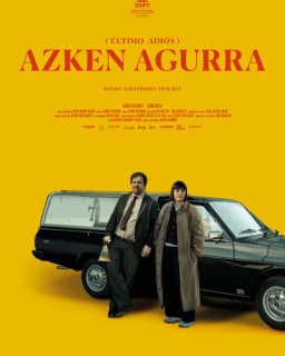Cartel de Abycine: Azken agurra (Último adiós) en Odeón Productor