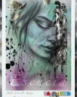 Cartel de Exposición «Esencia», de Julia Córcoles Guija, en La Luna Bar Musical en La Luna Bar Musical