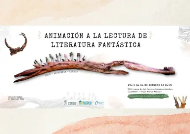 Cartel de Animación a la lectura de literatura fantástica