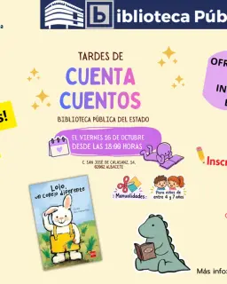 Cartel de Lolo, un conejo diferente en Biblioteca Pública del Estado - Albacete