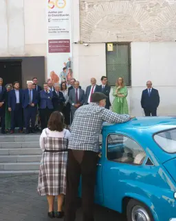 Cartel de Instantes decisivos de la Transición en el coleccionismo español en Museo de Albacete
