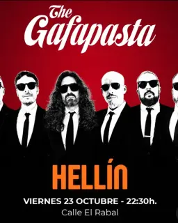 Cartel de Concierto The Gafapasta en Hellin