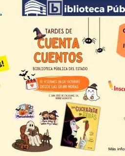 Cartel de Una cucharada de ranas en Biblioteca Pública del Estado - Albacete