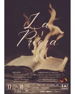 Cartel de La Priora en EA! Teatro
