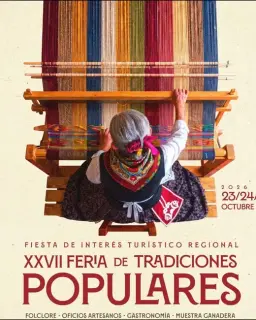 Cartel de XXVII Feria de Tradiciones Populares de Yeste en YESTE