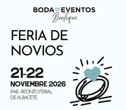 Cartel de Bodaeventos Boutique Albacete en Recinto Ferial de Albacete (La Sartén)