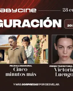 Cartel de Gala de Inauguración Abycine 2026 en Teatro Circo