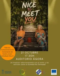 Cartel de Nice To Meet You en Auditorio Ágora