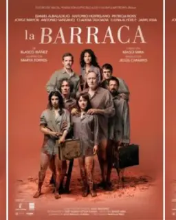 Cartel de La barraca en Teatro Victoria, Hellín