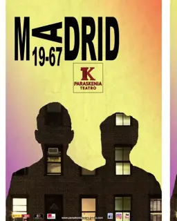 Cartel de Madrid 19-67 – Paraskenia Teatro – II Festival Villaescénica en Gran Teatro, Villarrobledo