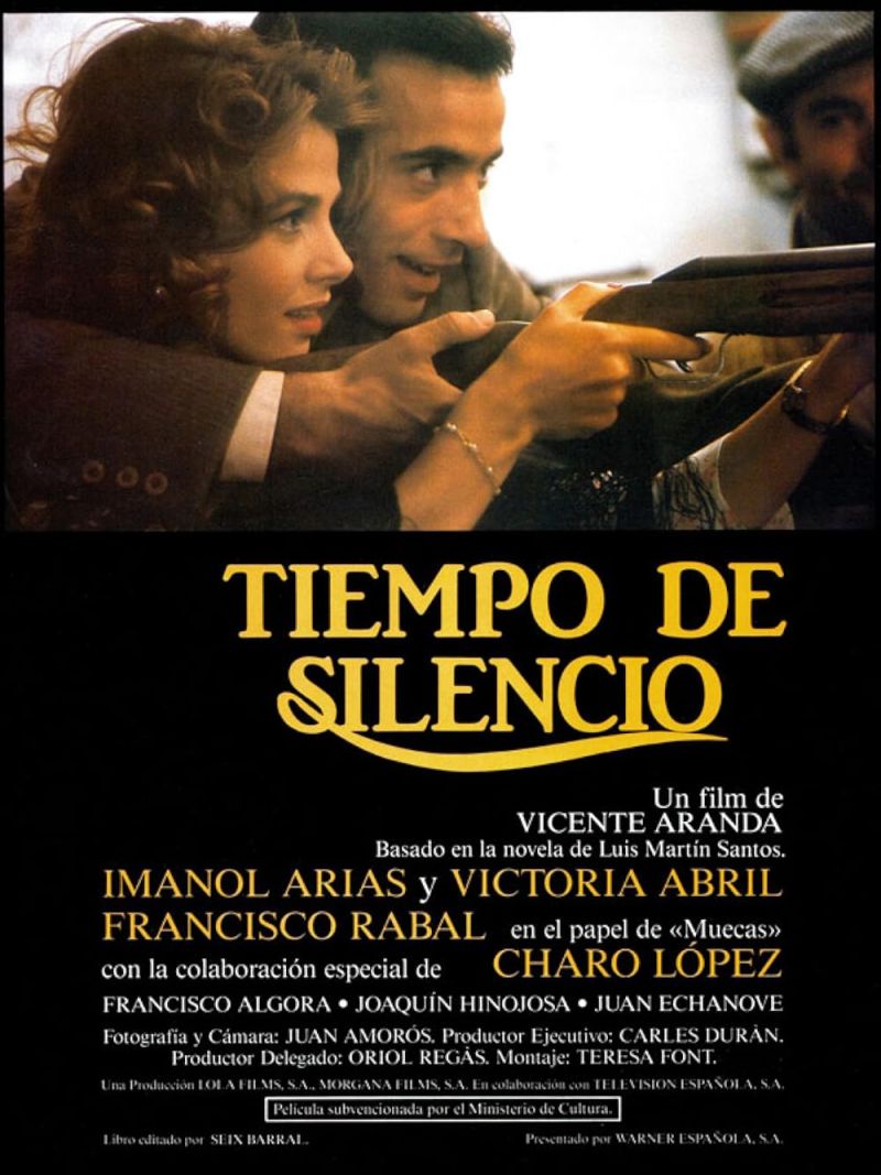 Cartel de Tiempo de silencio