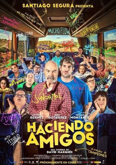 Cartel de Haciendo amigos