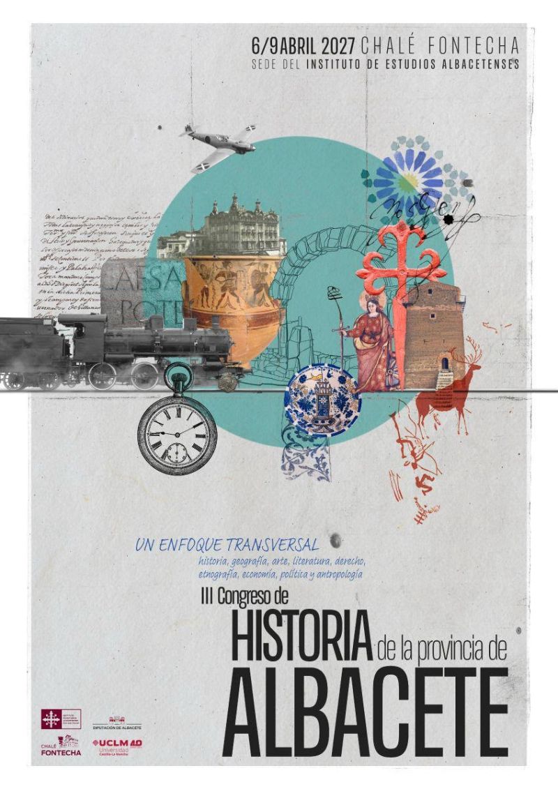 Cartel de III Congreso de Historia de la Provincia de Albacete
