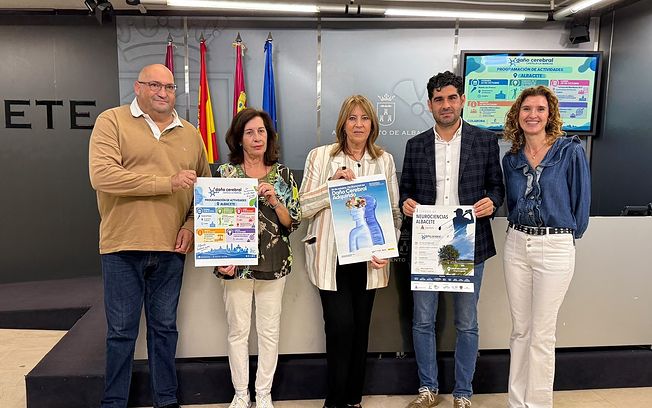 Cartel de Semana del Daño Cerebral de Adace Castilla-La Mancha