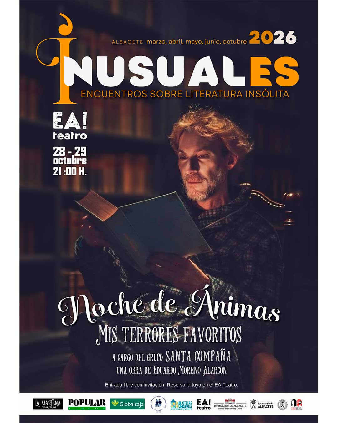 Cartel de Café o té… tertulia de barrio con José Francisco Roldán Pastor en el Polígono San Antón