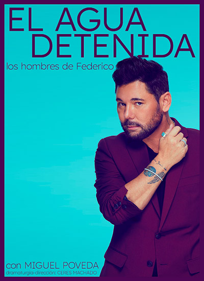 Cartel de El Agua Detenida – Miguel Poveda