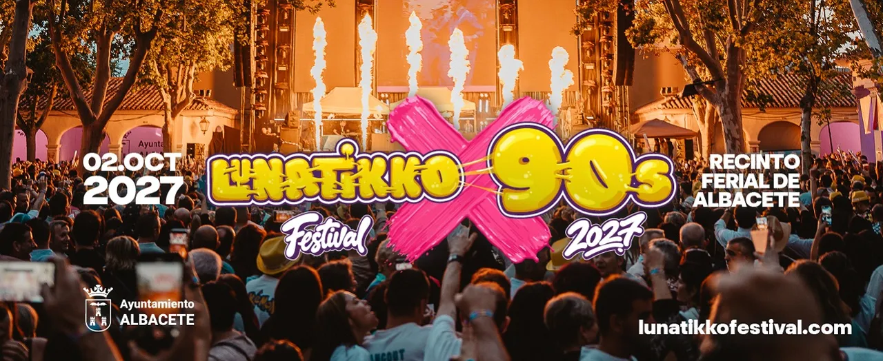 Cartel de Lunátikko 90’S Festival 2027